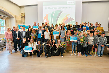 Gruppenfoto aller Preisträger