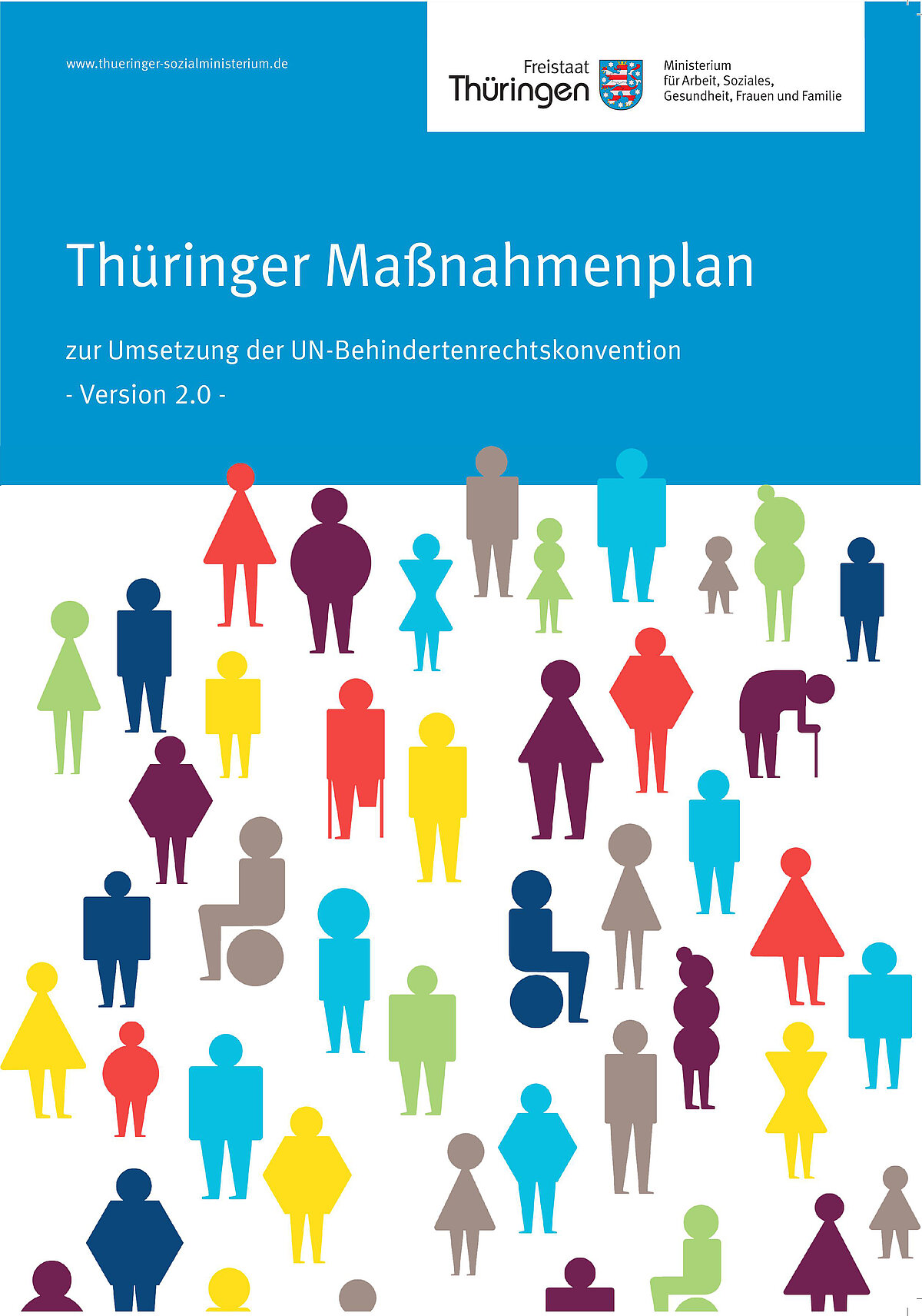 Deckblatt Thüringer Maßnahmenplan 2.0